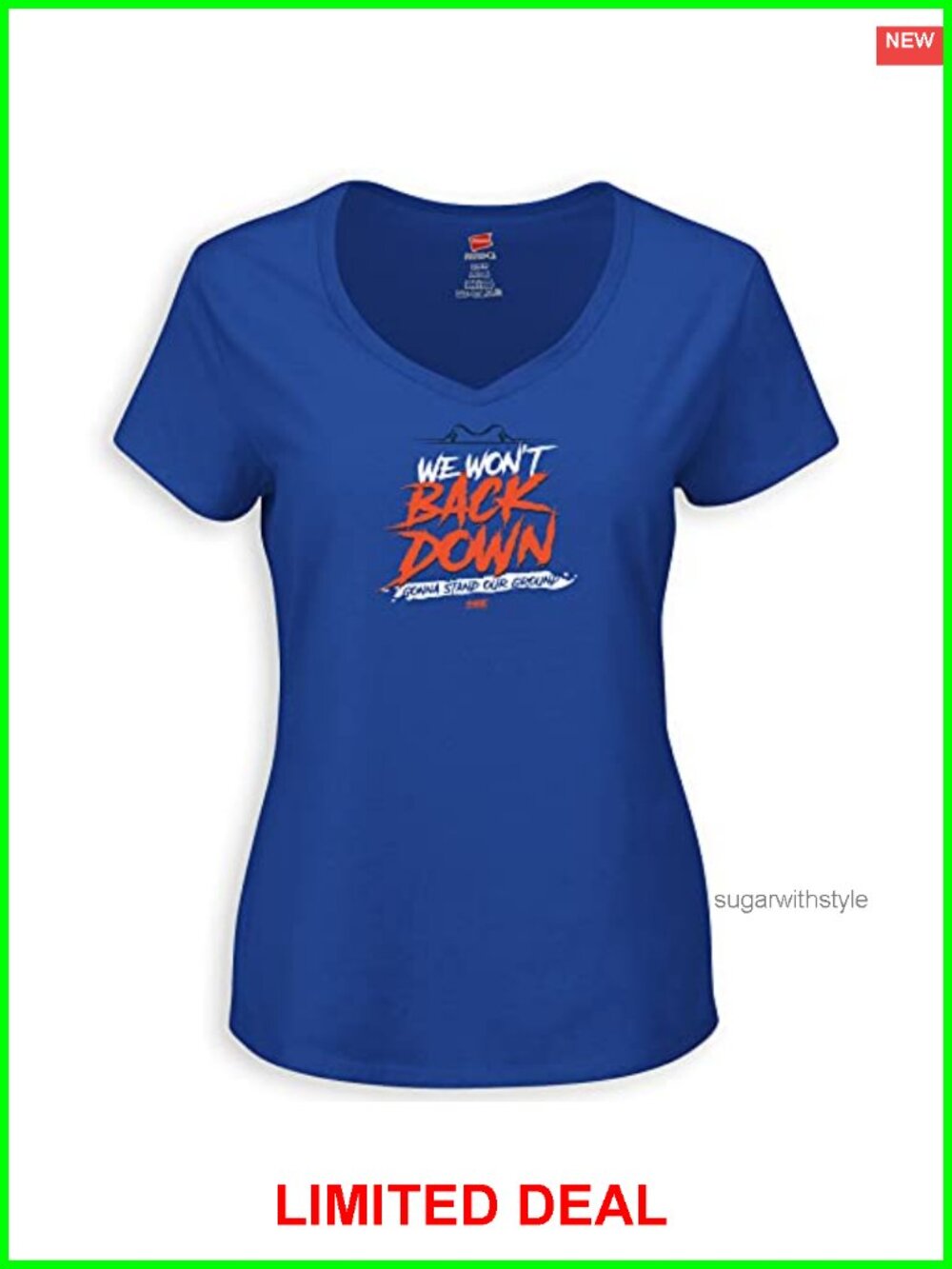 Smack Apparel Won't Back Down T-Shirt for Florida College Fans